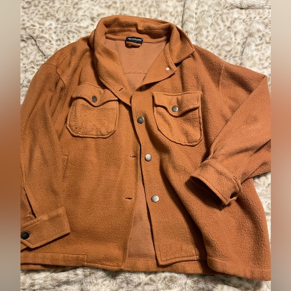 Brown Shacket - image 1
